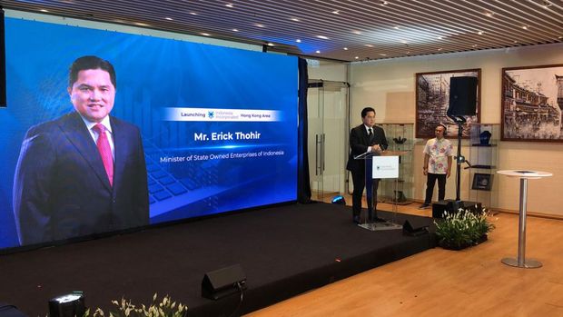 Menteri BUMN Erick Thohir meluncurkan Indonesia Inc Hong Kong