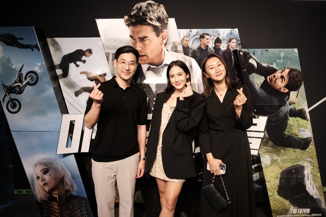 Pevita Pearce mendapat kesempatan untuk menghadiri acara pemutaran perdana ‘Mission: Impossible – Dead Reckoning Part One’ di Seoul, Korea Selatan, baru-baru ini. Ia pun memastikan gayanya maksimal untuk momen istimewa tersebut. (Foto: Dok. Paramount Pictures Indonesia)