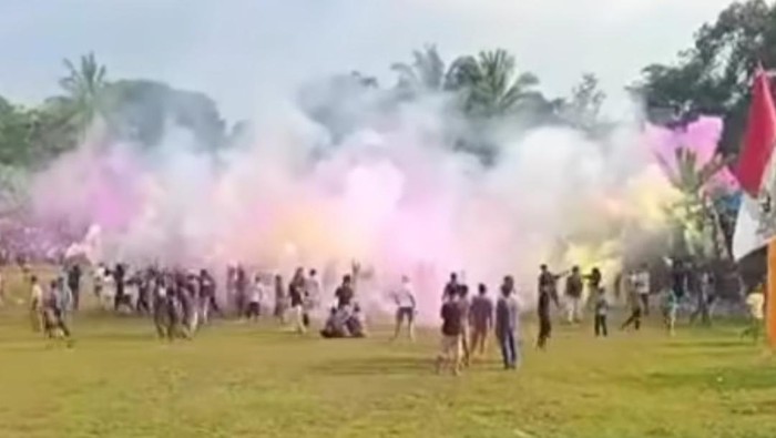 Sepakbola Tarkam di Bogor Ricuh