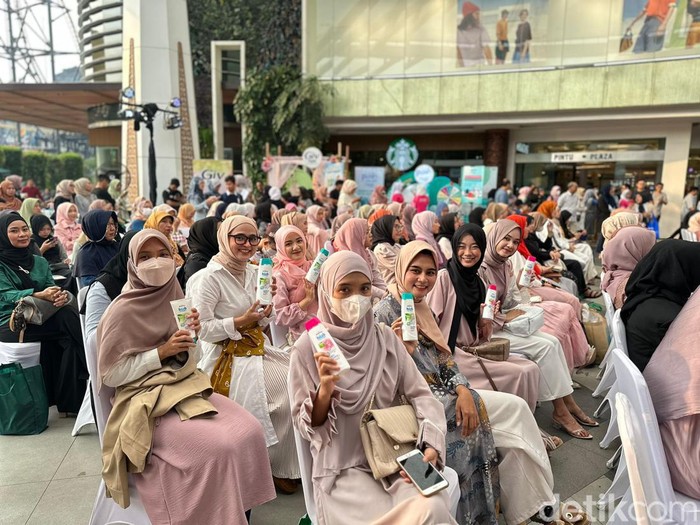 Suasana audisi Emeron Hijab Hunt 2023 di Bandung.