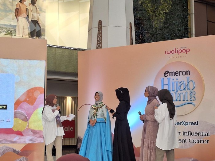 Audisi Emeron Hijab Hunt 2023 di Bandung.