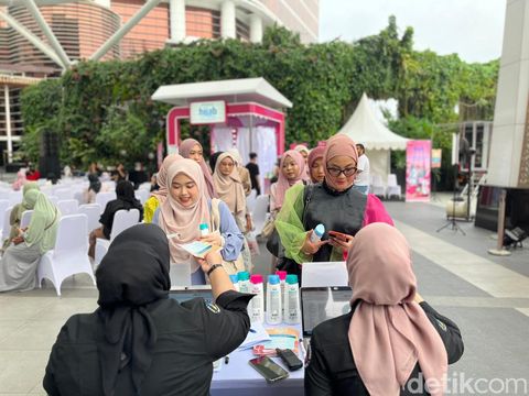 Audisi Emeron Hijab Hunt 2023 di Bandung.