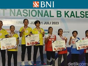 Gelaran BNI Sirnas 2023 di Banjarbaru Usai, PB Mansion Dapat 5 Juara