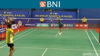 Berlian keluar menjadi juara nomor ini usai bertarung dengan sengitnya melawan Divya selama 54 menit. Foto: Rifqi Ardita W/detikcom