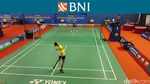 Foto Berlian Vs Divya Berebut Gelar Juara, 54 Menit Bersaing Sengit