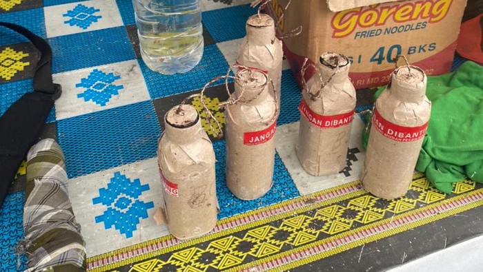 Bom ikan yang ditemukan di Pariaman