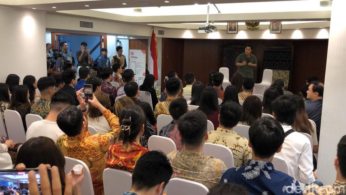 Erick Bertemu Diaspora RI di Hong Kong Bahas Ekonomi dan BUMN Erick Bertemu Diaspora RI di Hong Kong Bahas Ekonomi dan BUMN