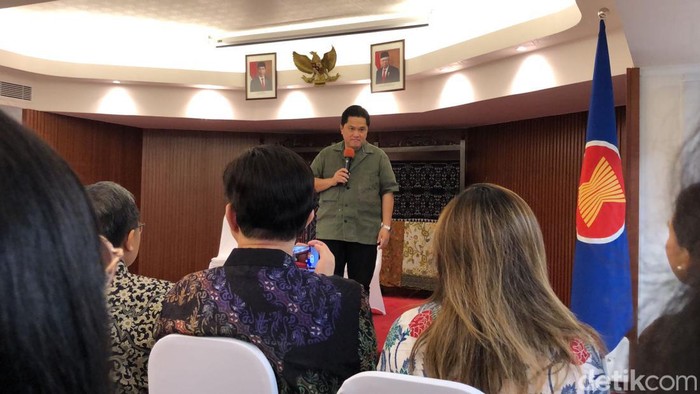 Erick Bertemu Diaspora RI di Hong Kong Bahas Ekonomi dan BUMN