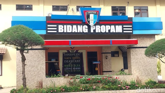 Gedung Bid Propam Polda Sumut. (Foto: Finta Rahyuni/detikSumut)