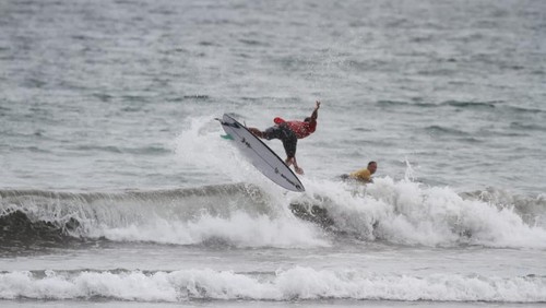 International Surfing Open di Pantai Kuta, Bali, Sabtu (1/7/2023). (Ist)