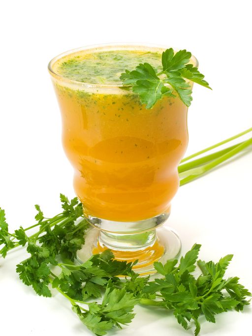 Manfaat racikan jus wortel dan daun ketumbar