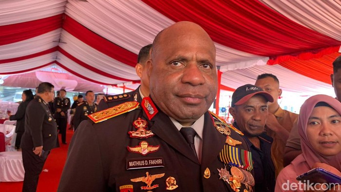 Kapolda Papua Irjen Mathius D. Fakhiri. detikcom/Raymond Latumahina