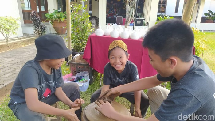Kegiatan Kumpul Bocah di Candi Borobudur Magelang, Sabtu (1/7/2023).