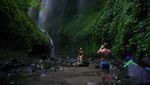 Libur Idul Adha, Air Terjun Madakaripura Ramai Wisatawan