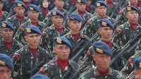 Peringatan Hari Bhayangkara yang mengusung tema Polri Presisi untuk Negeri, Pemilu Damai Menuju Indonesia Maju.