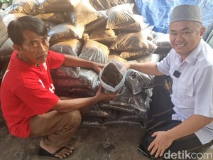 Masjid Al-Akbar Surabaya Olah Limbah Hewan kurban jadi Kompos Tanaman