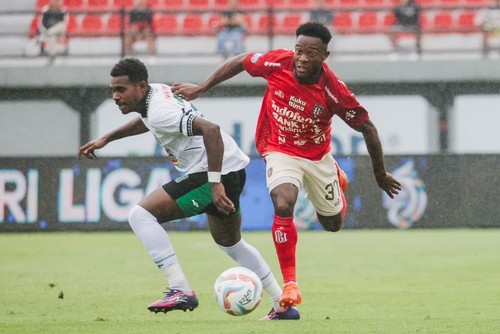 pertandingan BU vs PSS Sleman, Sabtu (1/7/2023). (Bali United Official)