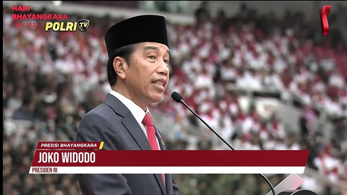 Presiden RI Joko Widodo (screenshot YouTube Polri TV)