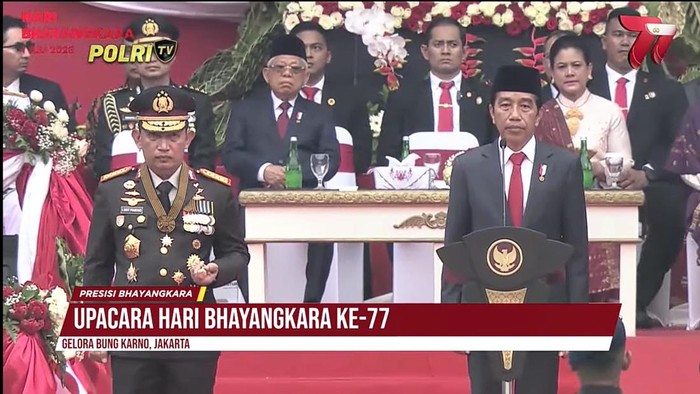 Presiden RI Joko Widodo (screenshot YouTube Polri TV)