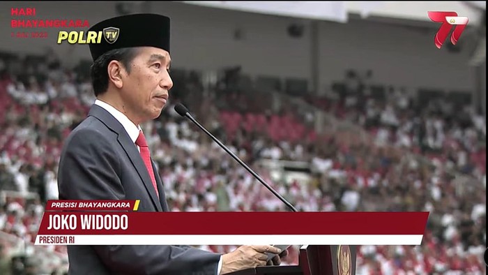 Presiden RI Joko Widodo (screenshot YouTube Polri TV)