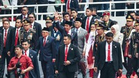 Foto: Tema peringatan Ulang Tahun Polri ke 77 kali ini yakni “Polri Presisi Untuk Negeri Pemilu Damai Menuju Indonesia Maju” Rangkaian acara HUT ke 77 Polri juga dimeriahkan dengan hiburan bertema nusantara dan dihadiri oleh ratusan ribu peserta upacara. (dok.Istimewa)