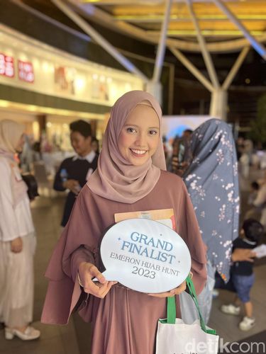 5 besar grand finalis Emeron Hijab Hunt 2023 di Bandung.