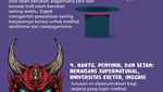 Infografis: 7 Jurusan Paling Menakutkan di Dunia, Belajar Hantu-Mayat Hidup