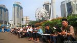 Aksi Bela Al-Quran di Patung Kuda Usai Pembakaran di Swedia