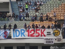 Sepinya Penonton di Laga Kandang Persib