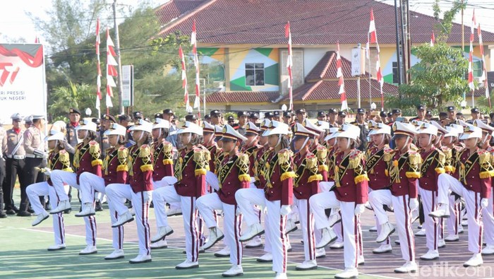 Aksi polisi cilik Dermayu