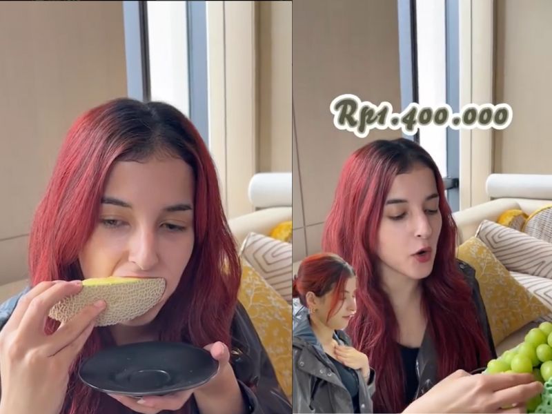 Belanja Buah Sultan di Jepang, Tasya Farasya Habiskan Belasan Juta!
