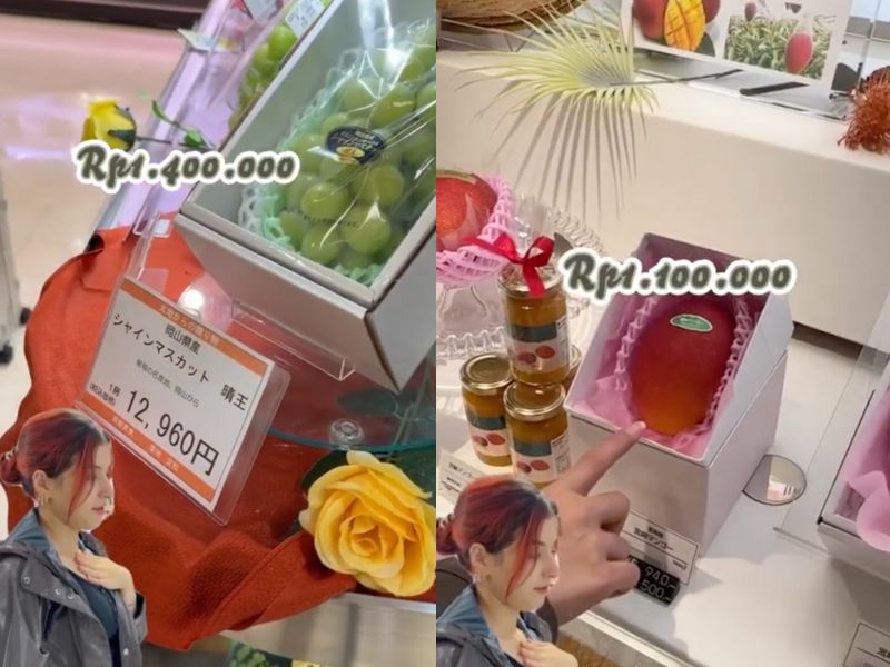 Belanja Buah Sultan di Jepang, Tasya Farasya Habiskan Belasan Juta!