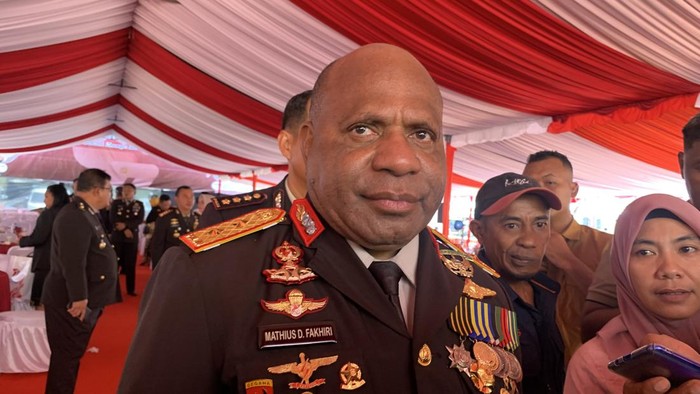 Kapolda Papua Irjen Mathius D. Fakhiri.