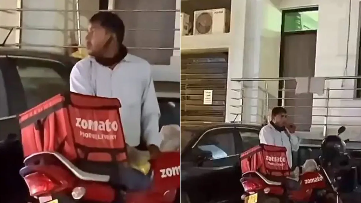 Kurir pengantar makanan