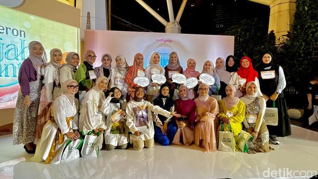 Lima Hijabers Bandung Melaju Babak Grand Final Audisi Emeron Hijab Hunt 2023.