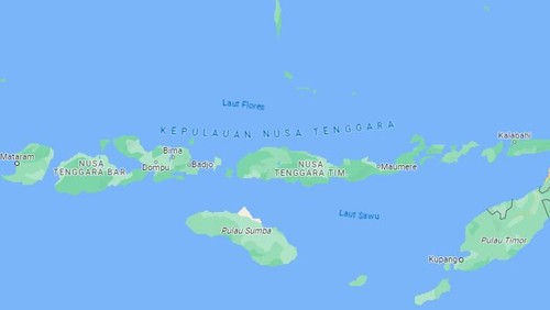 Nusa Tenggara Barat (NTB) dan Nusa Tenggara Timur (NTT). (Tangkapan layar)