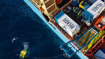 Menurut Pelagic, ROV Odysseus 6K adalah sistem kendaraan laut dalam yang mudah diangkut, sangat mumpuni, dan sangat terjangkau yang terintegrasi ke dalam kapal. Dirancang oleh PRS dan dibangun oleh MPH Engineering, Odysseus disebut unggul dalam semua tugas di bawah laut.Foto: Pelagic Research Services