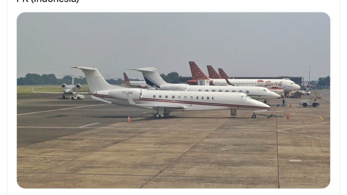 Pesawat asing di bandara Indonesia