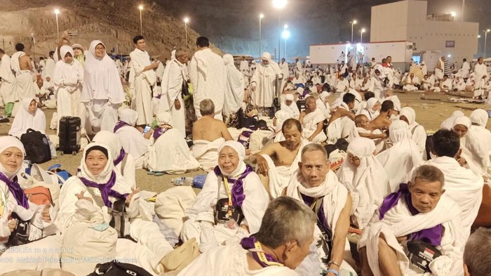 Potret jemaah haji Blitar di Makkah