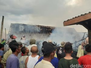 Rumah di Wotbakah Blora Kebakaran, Gamelan-Barongan Ikut Hangus