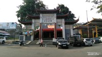 Kawasan pecinan di Kota Tua Padang.