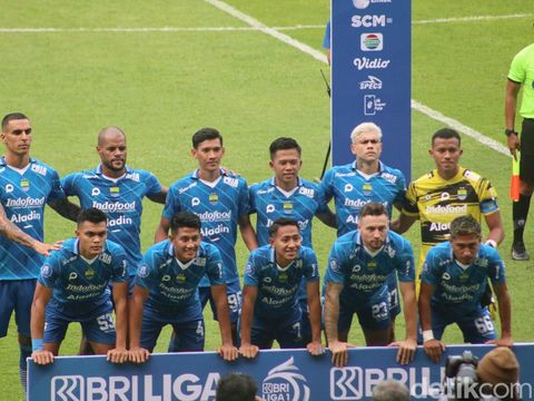 Skuad Persib Bandung vs Madura United.