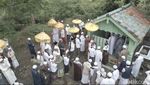 Potret Ribuan Orang Ikut Ziarah Kute Seribu di Makam Keramat Pulau Bangka
