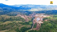 Bendungan Mbay dibangun Balai Wilayah Sungai Nusa Tenggara II Kupang, terletak di Desa Rendubutowe, Kecamatan Aesesa Selatan. Berjarak sekitar 30 km dari pusat kota Kabupaten Nagekeo.Foto: Dok. Kementerian PUPR