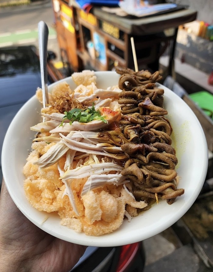 Bubur ayam Tempat sarapan bubur ayam enak di Jakarta