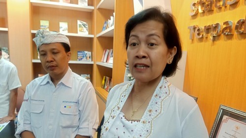Kepala BPS Provinsi Bali, Endang Retno Sri Subiyandani ketika ditemui pada Senin (3/7/2023) di Kantor BPS Provinsi Bali, Jalan Raya Puputan No 1 Denpasar, Bali. (Ni Made Lastri Karsiani Putri-detikBali)