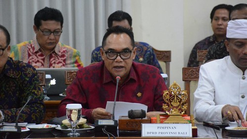 Ketua DPRD Provinsi Bali I Nyoman Adi Wiryatama.