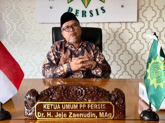 Ketua Umum PP Persatuan Islam (Persis), Jeje Zaenudin.