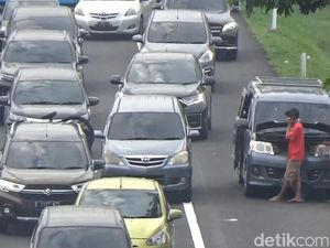 Liburan Telah Usai, Tol Cipali Arah Jakarta Masih Macet