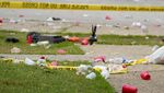 Kondisi Lokasi Penembakan yang Tewaskan 2 Orang di Baltimore AS